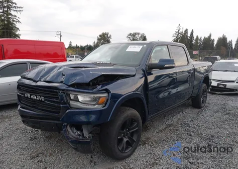 2022 Ram 1500 Laramie 4X4 6'4 Box from USA, damaged, VIN 1C6SRFRT3NN328383